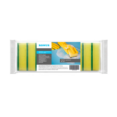 Губки кухонні 10 шт. Romus